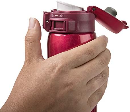 Zojirushi SM-SE36RZ Stainless Steel Vacuum Insulated Mug, 12-Ounce, Garnet Red
