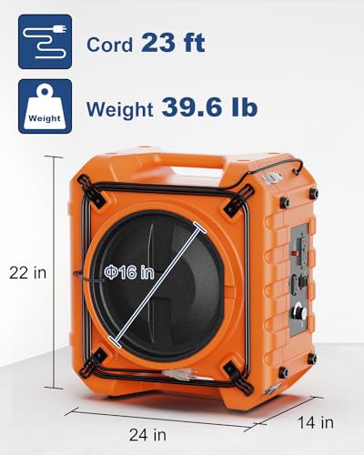 HEPA Air Scrubber with UV