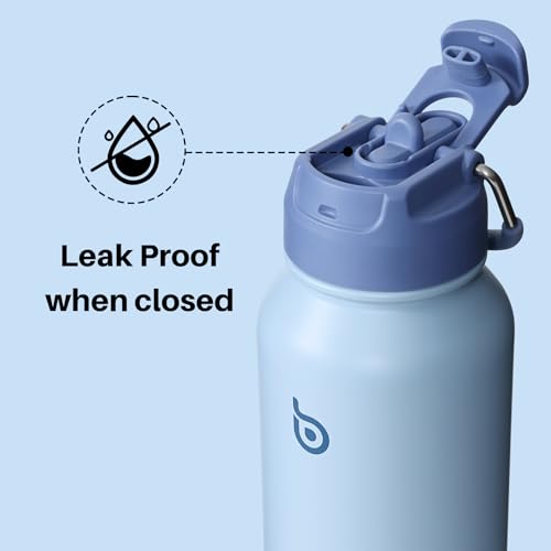 32oz Insulated Water Bottle with Pill Box