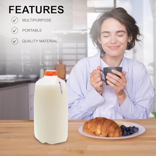 64 Oz. Empty HDPE Plastic Juice (60 Count)