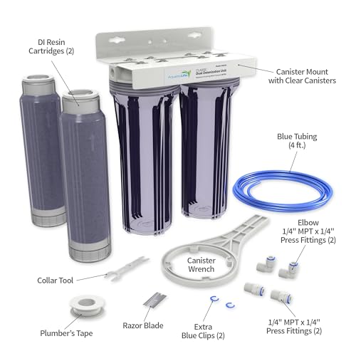 Color Changing Deionization DI Resin for Hydroponic Reverse Osmosis Water Filter System RO Filtration Unit
