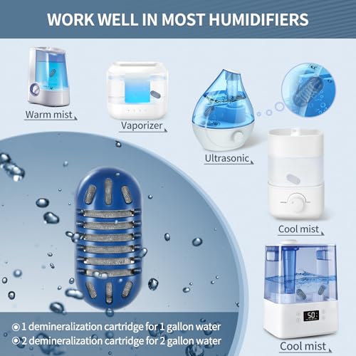 Demineralization Cartridge Compatible with HoMedic Ultrasonic Humidifier