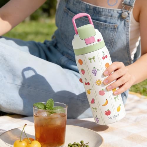 Fruits Stainless Steel Water Bottle