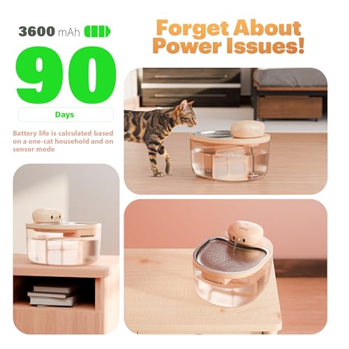 Cat Water Fountain Pumpless