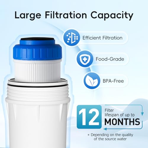 FG15 GAC Water Filter Replacement for Undersink Water Filter System