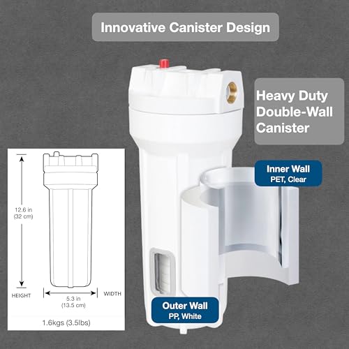S3 PRO 3 Stage Water Filter System for RV Camper
