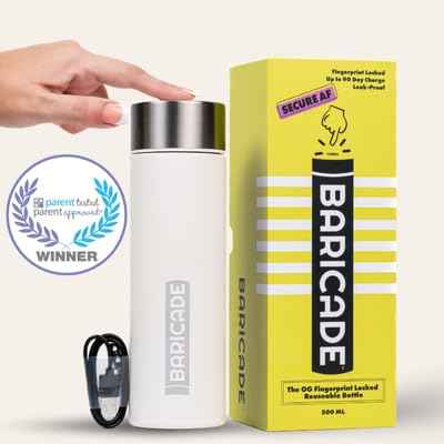 Original Slim Fingerprint Lock Water Bottle