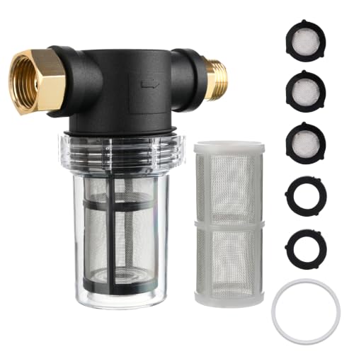 Garden Hose Filter for Pressure Washer Inlet Water