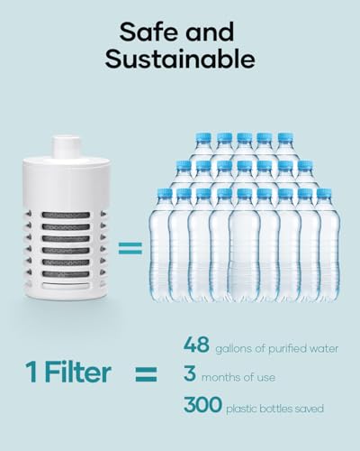 2 Water Bottle Filter Replacements