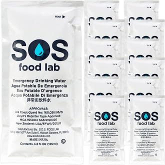 Emergency Water Pouches 2 Day Supply (12 Count)