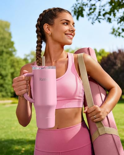 Insulated Mug 100% Leak Proof Insulated Water Bottle for Iced Coffee & Hot Drinks