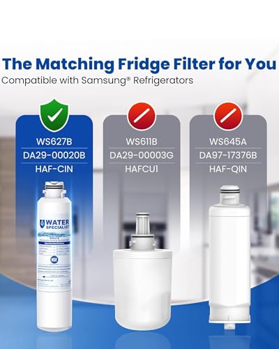 Refrigerator Water Filter Replacement for Samsung® (4 Count)