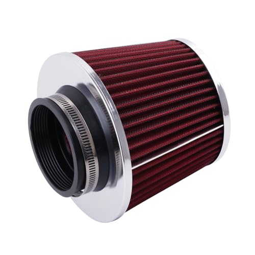 ID2.5" High Flow Inlet Cold Air Intake Cone Air Filter Replacement Clamp
