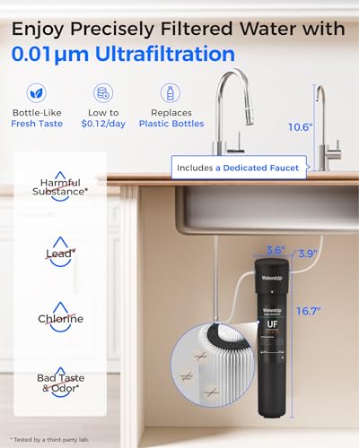 15UB UF 0.01 μm Ultra Filtration Under Sink Water Filter System
