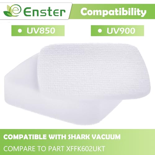 Filters Replacement for Shark Performance Lift Away UV850 UV900 DuoClean PowerFins Upright Vacuum (6 Count)