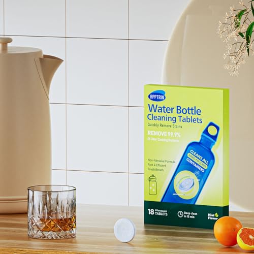 Water Bottle Cleaning Tablets (18 Count)