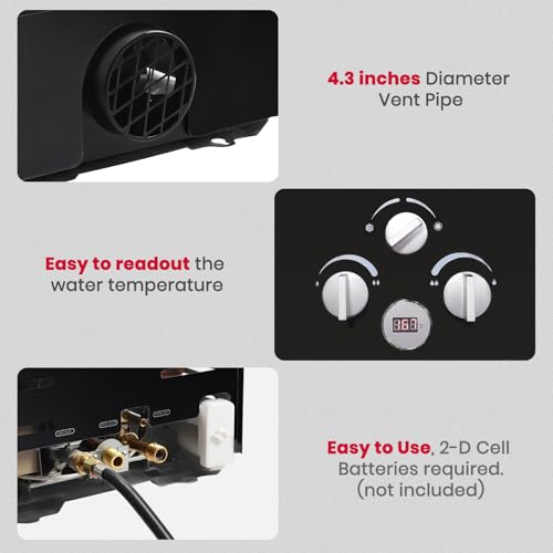 16L Propane Outdoor Tankless Water Heater