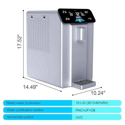2025 Improved Atmospheric A10 Water Generator for Drinking Water