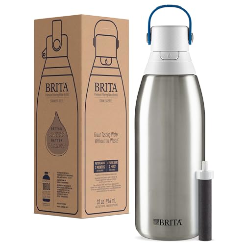Stainless Steel Premium Filtering Water Bottle