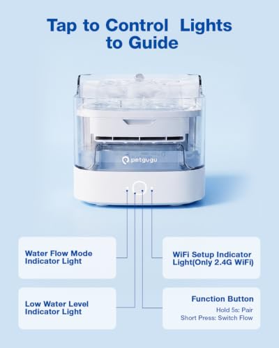 2L Cat Water Fountain Smart App Control