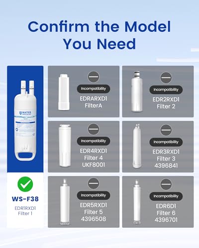 EDR1RXD1 Refrigerator Water Filter (4 Count)