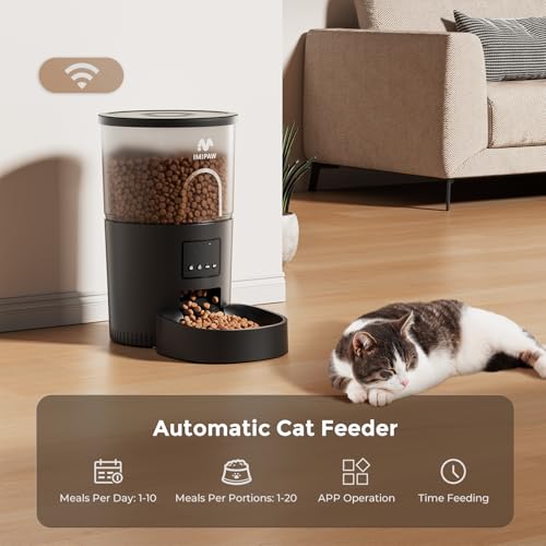 Automatic Cat Feeder 5G WiFi and Water Dispenser