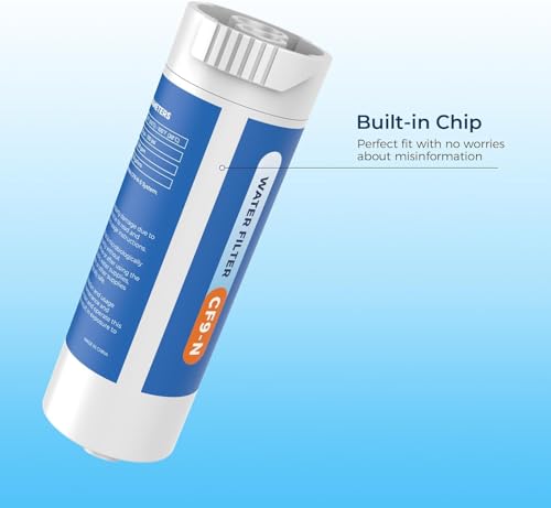 XWFE (Built-in CHIP) Refrigerator Water Filter 3-Pack (3 Count)