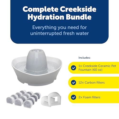 Creekside Ceramic Pet Fountain
