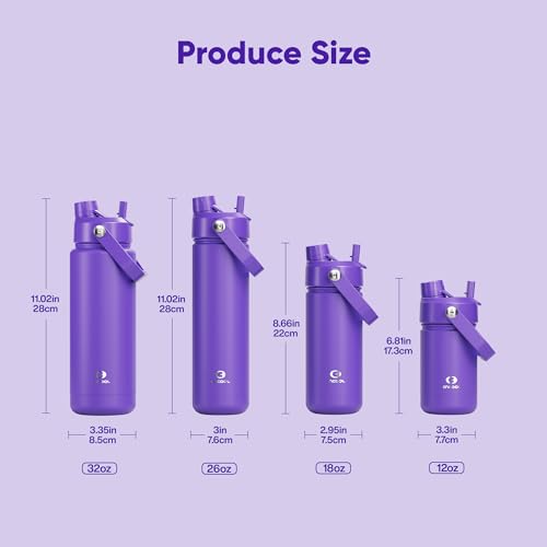 Kids Insulated Water Bottle with Straw