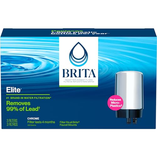 Replacement Water Filter for Faucet Mount (3 Count)