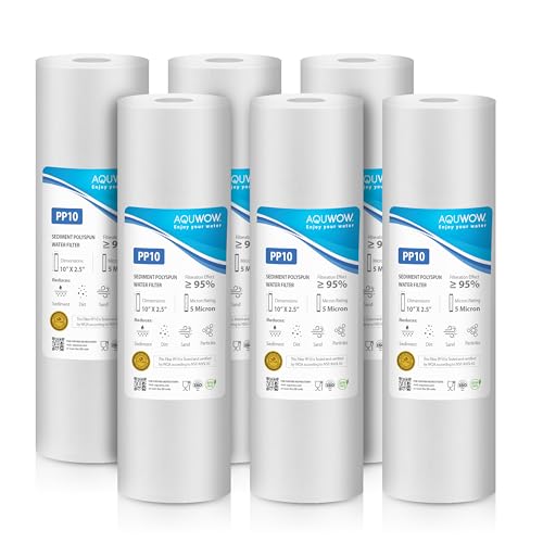 PP10 5 Micron 2.5" x 10" Filter Set
