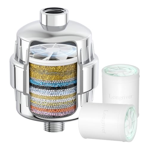 R7 Shower Filter with 2 Replacement Cartridges