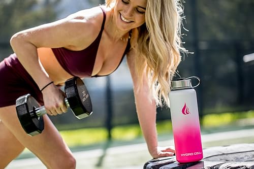 Stainless Steel Insulated Water Bottle with Straw