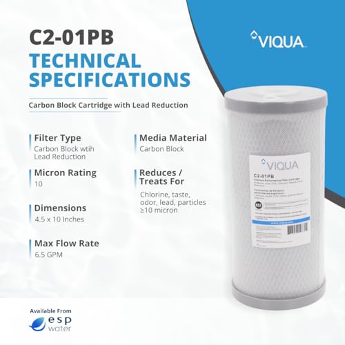 C2 01PB Carbon Block Water Filter