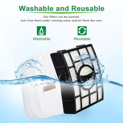 Filter Replacement for Shark UV730 ZU561 UV725 CU530 UV650 ZU560