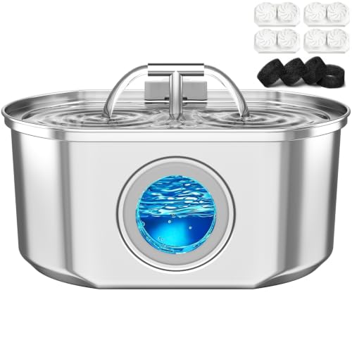 Cat Water Fountain Stainless Steel