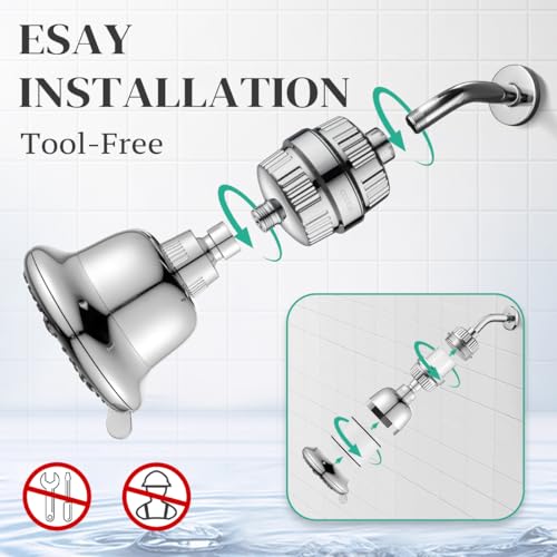 Luxury Filtered Shower Head