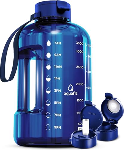 1 Gallon Water Bottle with Time Marker