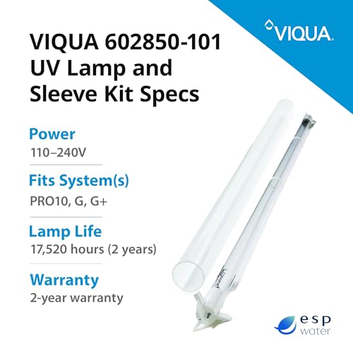602850 101 UV Lamp and Sleeve Kit for PRO10