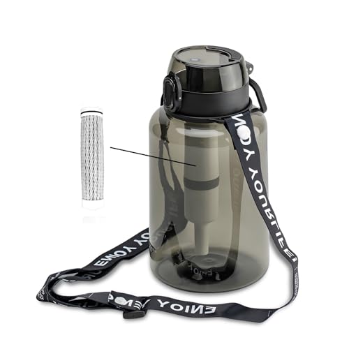 40 OZ Water Filter Bottle with 3