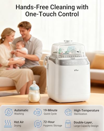Baby Bottle Washer Sterilizer Dryer All