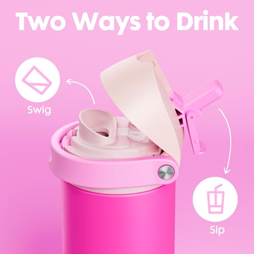 18 oz Kids Water Bottle for School