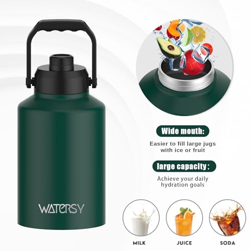 1 Gallon Water Bottle Insulated