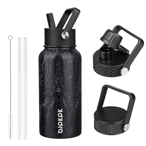 27oz Insulated Water Bottle with Straw Lid