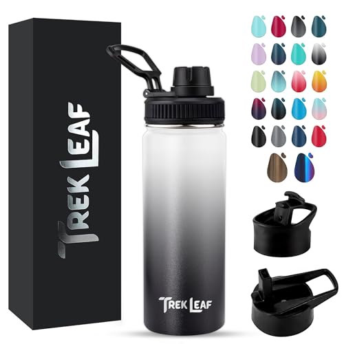 Travel Water Bottle with 3 Lids