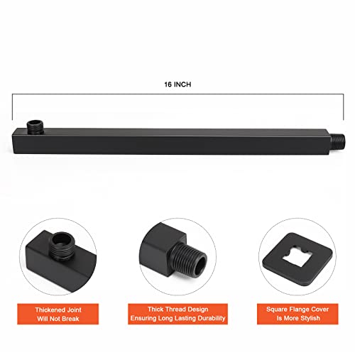 Shower Head with Extension Arm