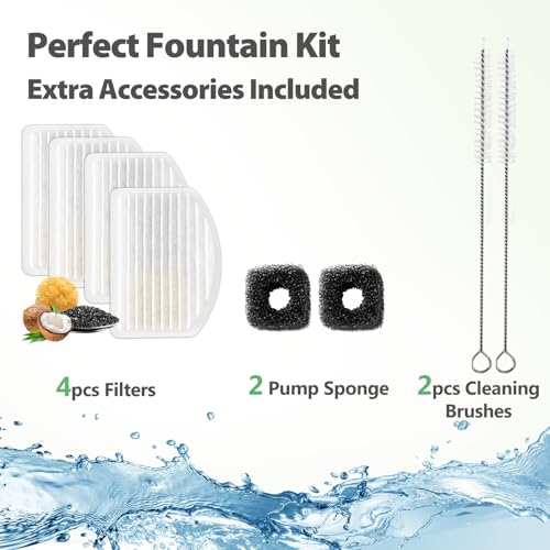Cat Water Fountain Stainless Steel (100 Fl Oz)