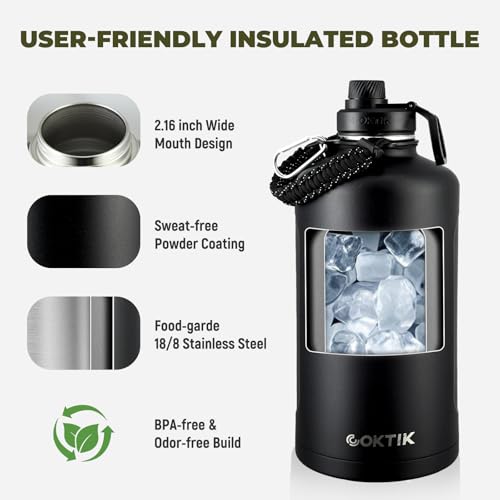 128oz Insulated Water Bottle