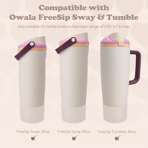 Silicone Boot for Owala 30oz & 40oz FreeSip Sway Bottles & Tumblers