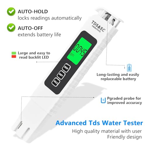 4 in 1 TDS Meter Digital Water Tester